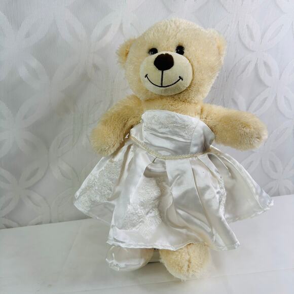 Build a Bear Wedding Bear 17" Stuffed Animal - Picture 6 of 8